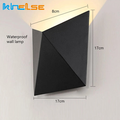 Minimalist creative modern LED wall light - vue 7 sur 9