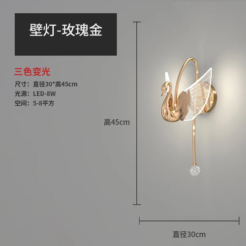 Nordic LED wall light with luxury design for elegant interiors