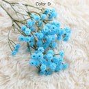 90 artificial flower heads for decorations and crafts
