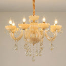 Creative European crystal chandelier for a luxurious atmosphere