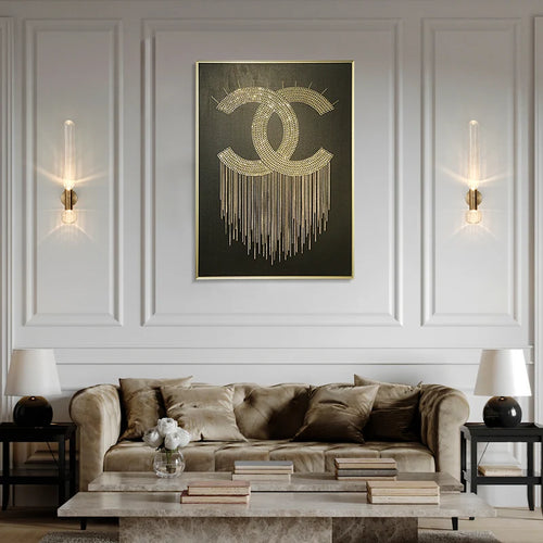 Modern crystal and glass nordic designer wall light - vue 5 sur 7