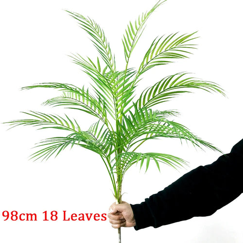 Large artificial palm tree tropical plants for indoor and outdoor decoration - vue 11 sur 13