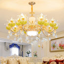 European crystal chandelier luxury lighting for interior decoration