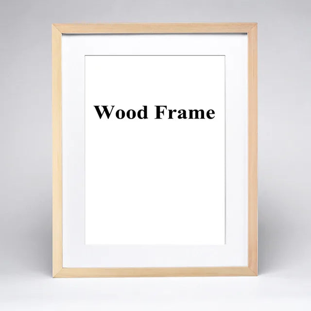 Wooden frame for painting and photo with mount - vue 7 sur 17