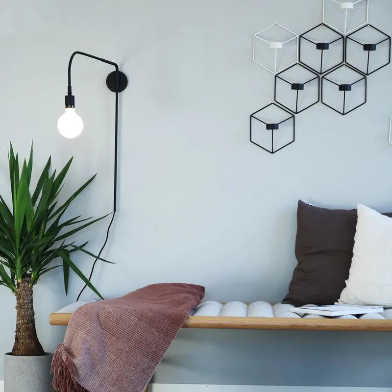 Tribeca Warren vintage style wall light for Nordic atmosphere