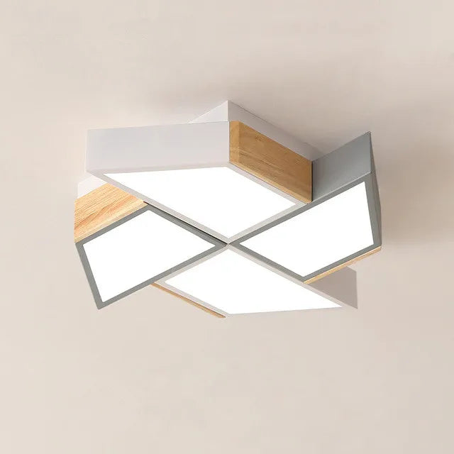 Modern windmill shape LED ceiling light