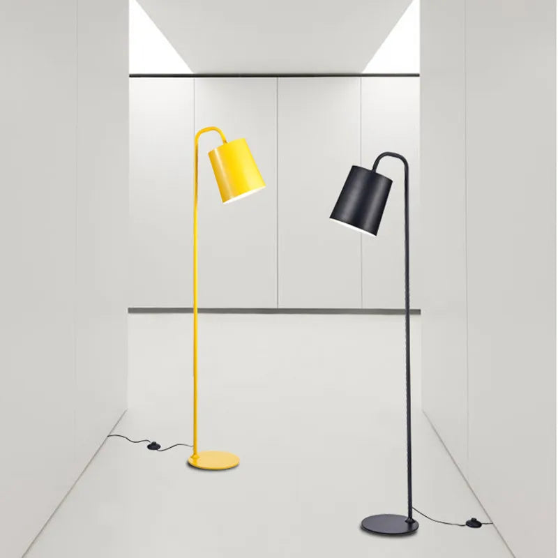 Decorative floor lamp in Nordic macaron colour style