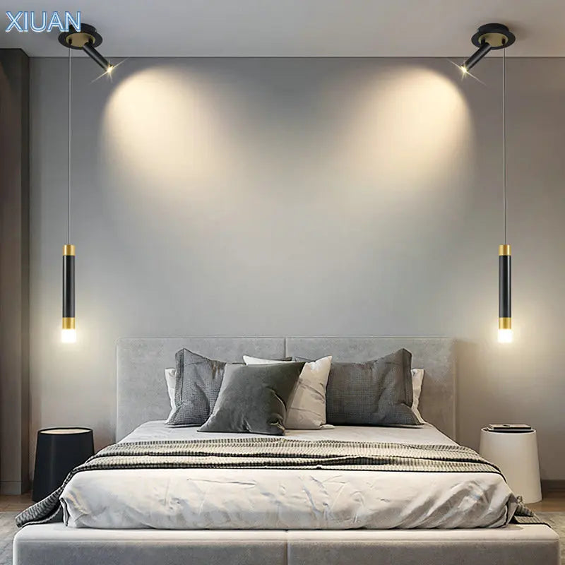 Modern design LED pendant light with long cable
