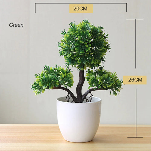 Artificial potted plant for office and garden decoration - vue 8 sur 45