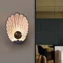 Nordic shell LED wall light for stylish home décor