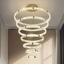 Modern designer crystal pendant light for elegant interiors