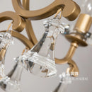 Gold crystal chandelier modern high-end lighting