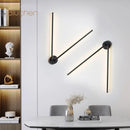 Modern rotatable LED wall light for sofa background