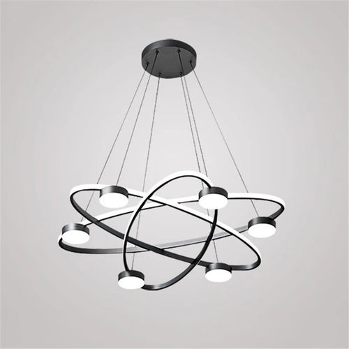 Post-modern LED pendant in Nordic acrylic design - vue 2 sur 8