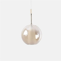 Modern nordic glass pendant light for elegant interiors
