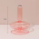 Classic retro glass candle holders for wedding and home decoration