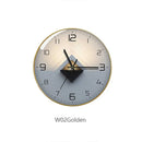 modern design creative geometric decorative glass wall clock