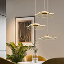 Nordic acrylic chandelier with creative design for elegant spaces