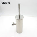 Durable and practical stainless steel toilet brush holder, wall mounted