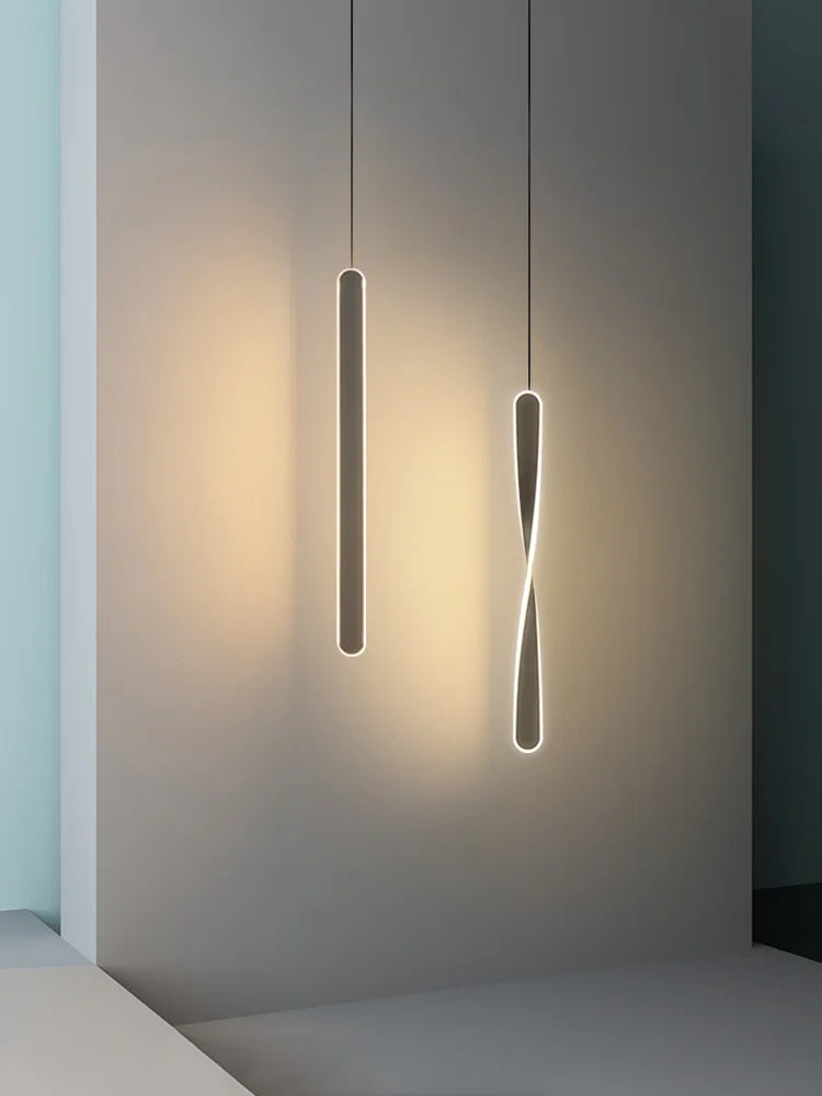 Nordic modern pendant light minimalist LED decor
