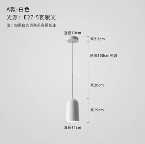 Nordic decorative pendant light for creative indoor lighting - vue 11 sur 14