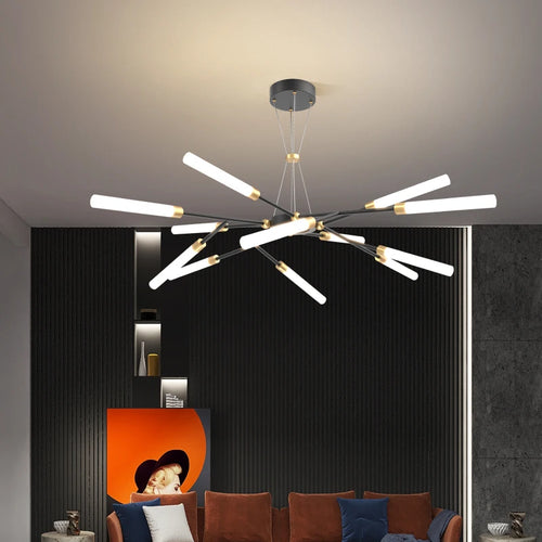 Modern decorative LED ceiling light for all interiors
