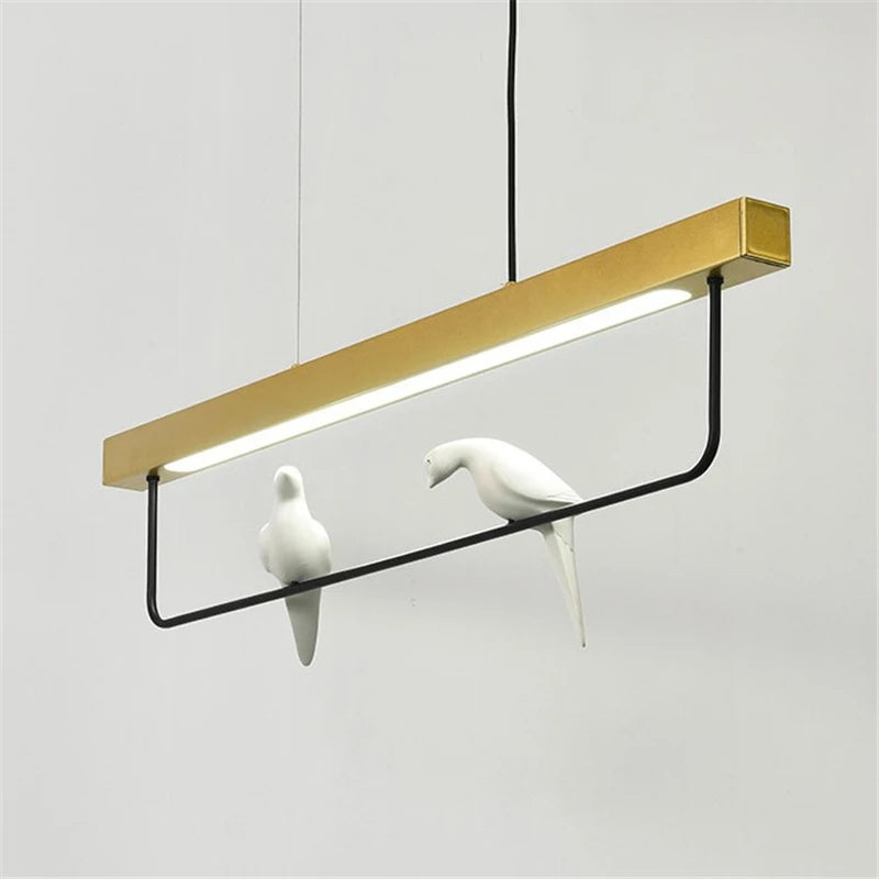 Minimalist nordic design luxury LED pendant lamp