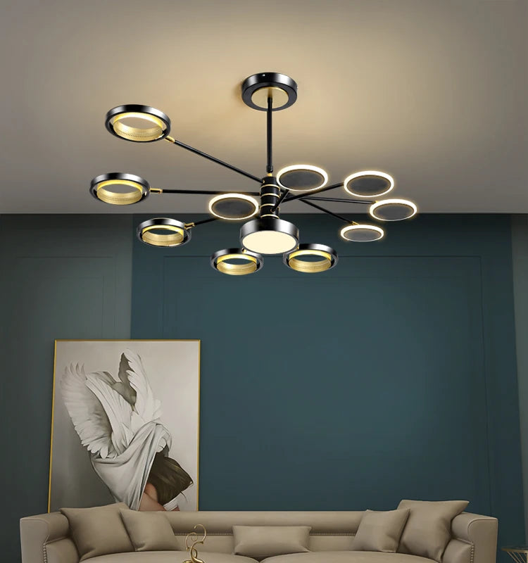 Elegant Nordic design ceiling light for modern home decor