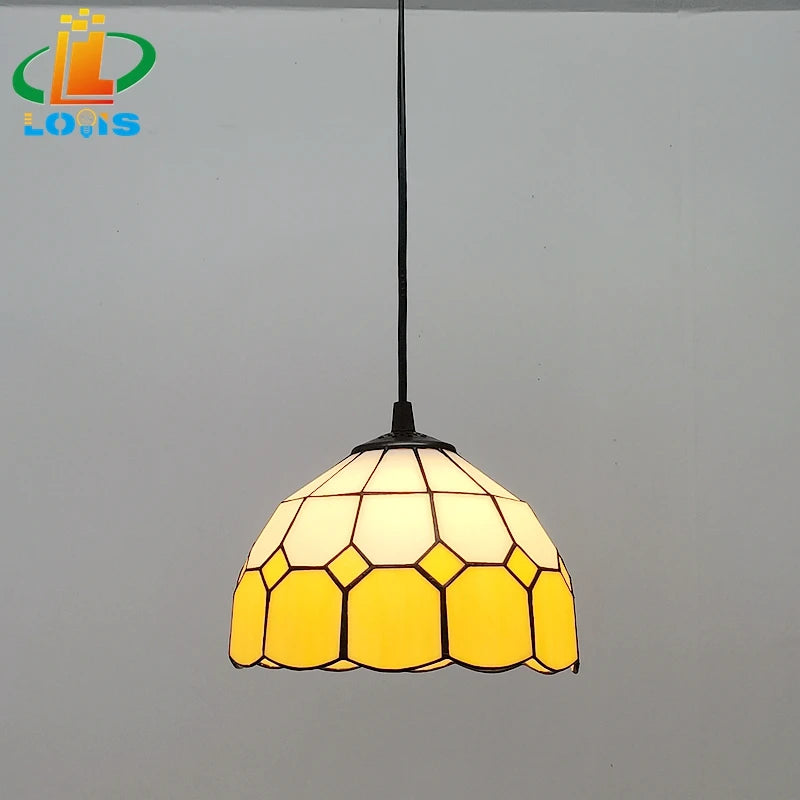 European style glass chandelier for modern interiors - vue 10 sur 10