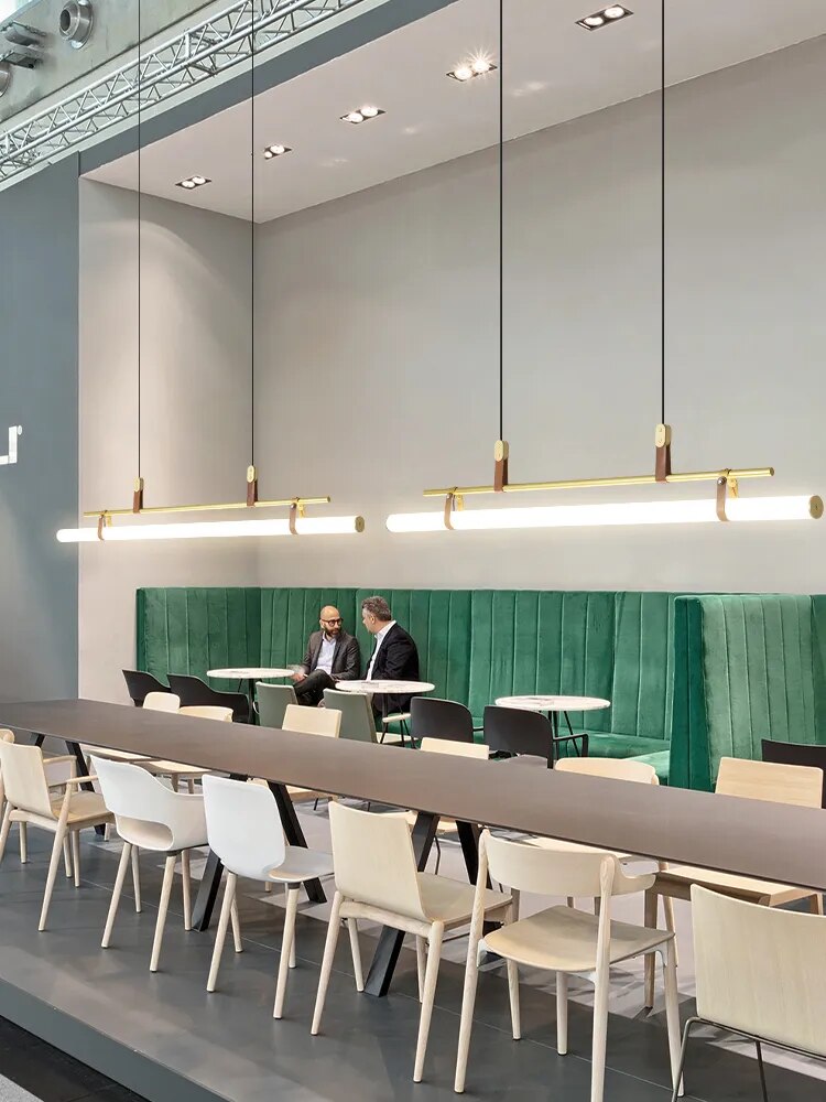 Minimalist pendant light for dining room - vue 4 sur 9