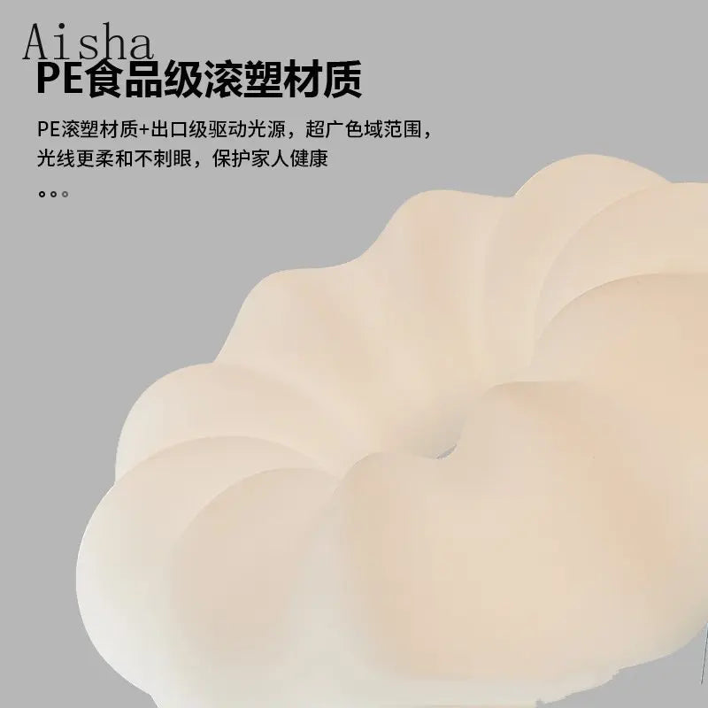 Pumpkin ceiling light for children's room magical decoration - vue 5 sur 7