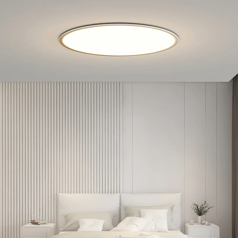 Ultra-slim modern LED ceiling light for all spaces