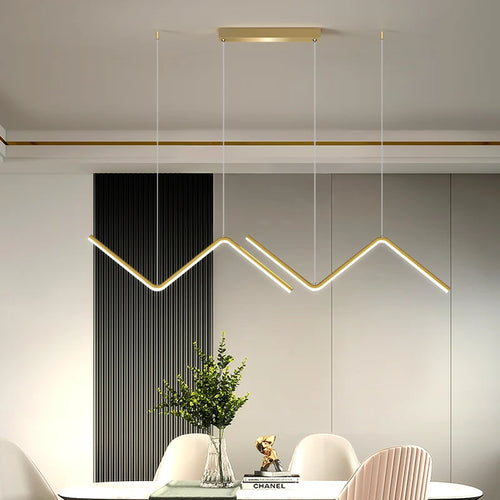 Nordic LED pendant lamp for home decoration indoor lighting - vue 5 sur 8