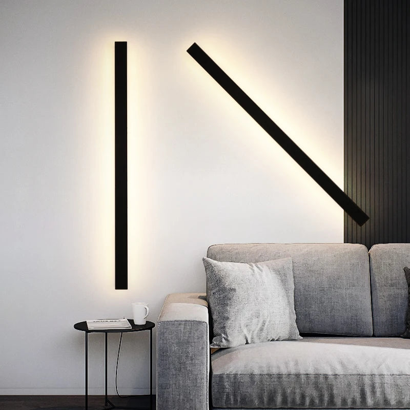 Minimalist waterproof LED outdoor wall light