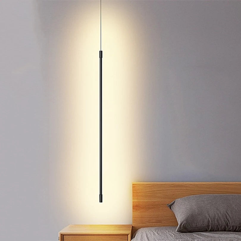 suspension LED design minimaliste moderne décorative