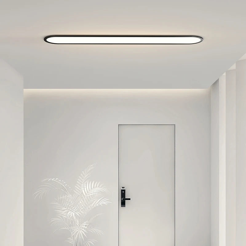 Ultra-slim modern LED ceiling light for all spaces - vue 4 sur 17