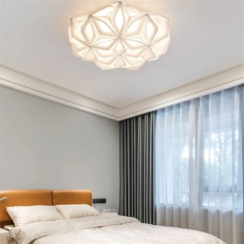 colored PVC ceiling light with remote control and variable intensity