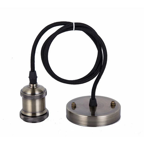 Retro aluminium industrial pendant light for interior decoration - vue 12 sur 22