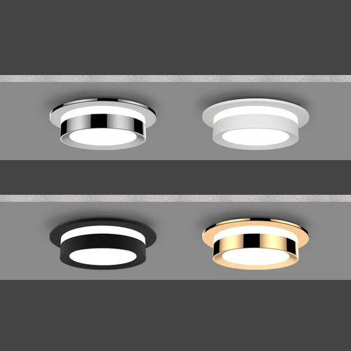Crystal recessed LED ceiling spotlight - vue 6 sur 6