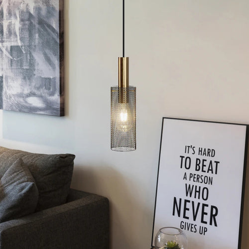 Nordic openwork pendant lights for minimalist indoor lighting - vue 4 sur 8