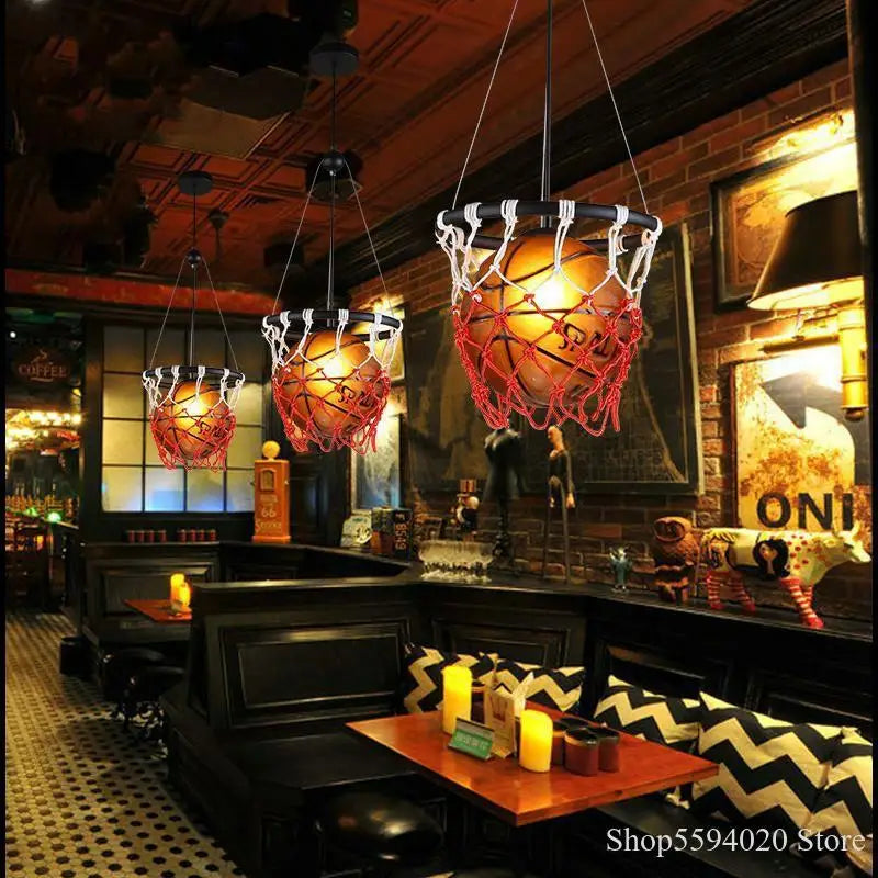 Acrylic pendant light for bar, cafe and shop decor