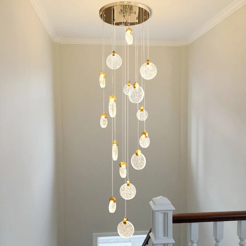 Designer crystal chandelier for modern and elegant interiors