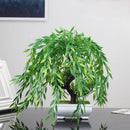 Artificial potted mini bonsai tree for indoor and outdoor decoration