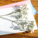 90 artificial flower heads for decorations and crafts