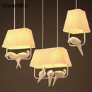 Decorative bird-shaped pendant light for modern interiors