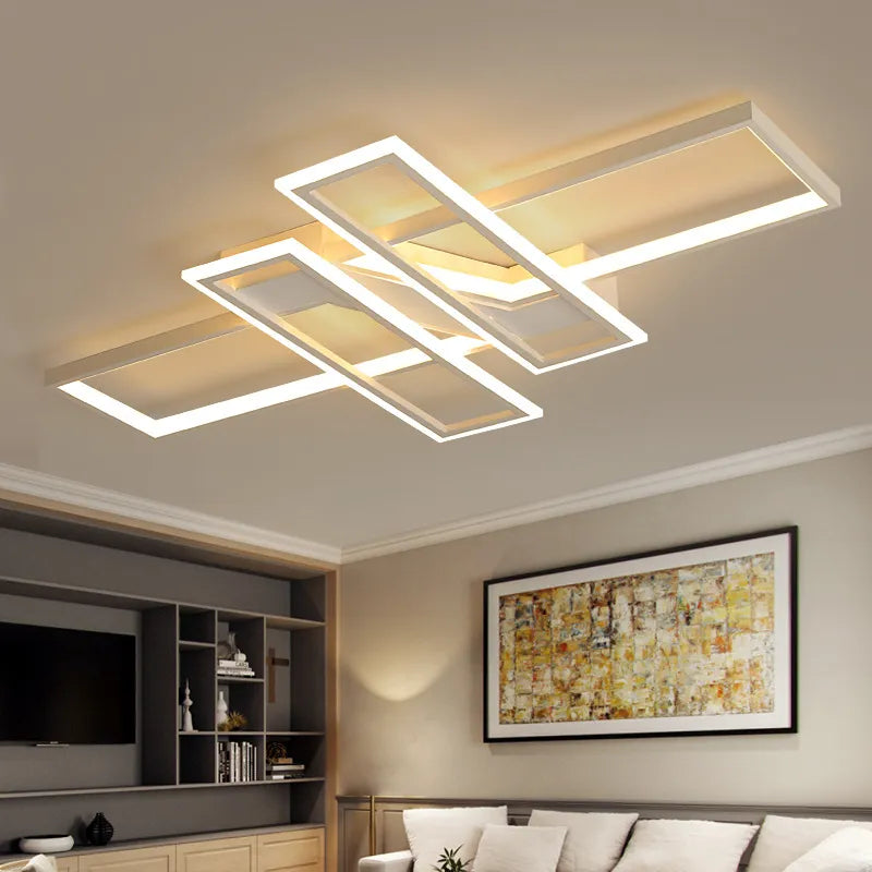 LED ceiling lamp for living room and home decor lighting - vue 3 sur 7