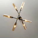 Nordic glass chandelier with creative design
