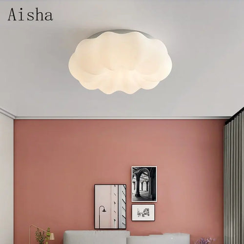 Pumpkin ceiling light for children's room magical decoration - vue 3 sur 7