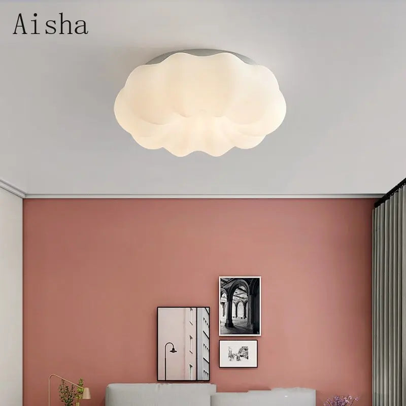 Pumpkin ceiling light for children's room magical decoration
