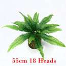 Decorative tropical artificial palm leaf bouquet for parties and events